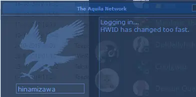 The same HWID protection catching Hinamizawa's own login history