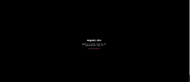 megumi.dev landing page: 'megumi is a private cheat for osu!' with a registered user count and login and register links